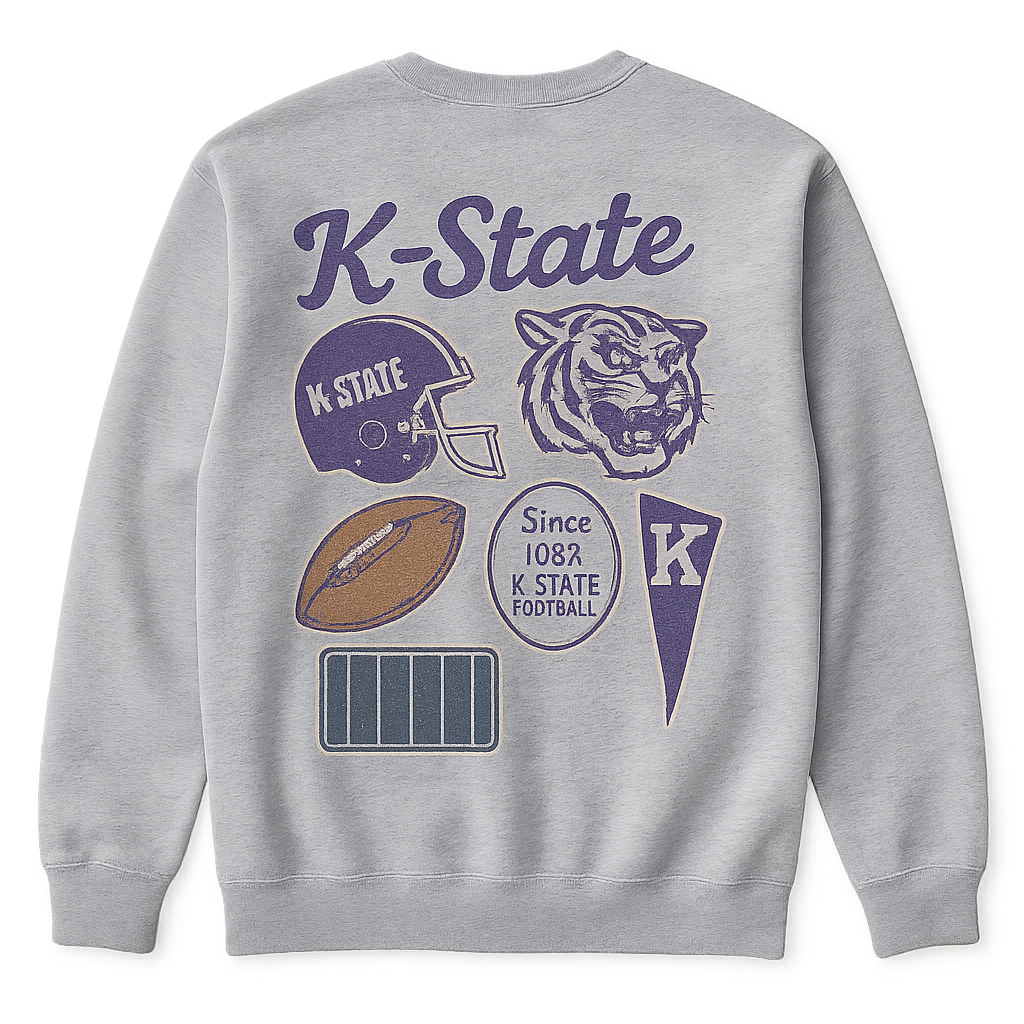 Vintage K-State Wildcats Crewneck