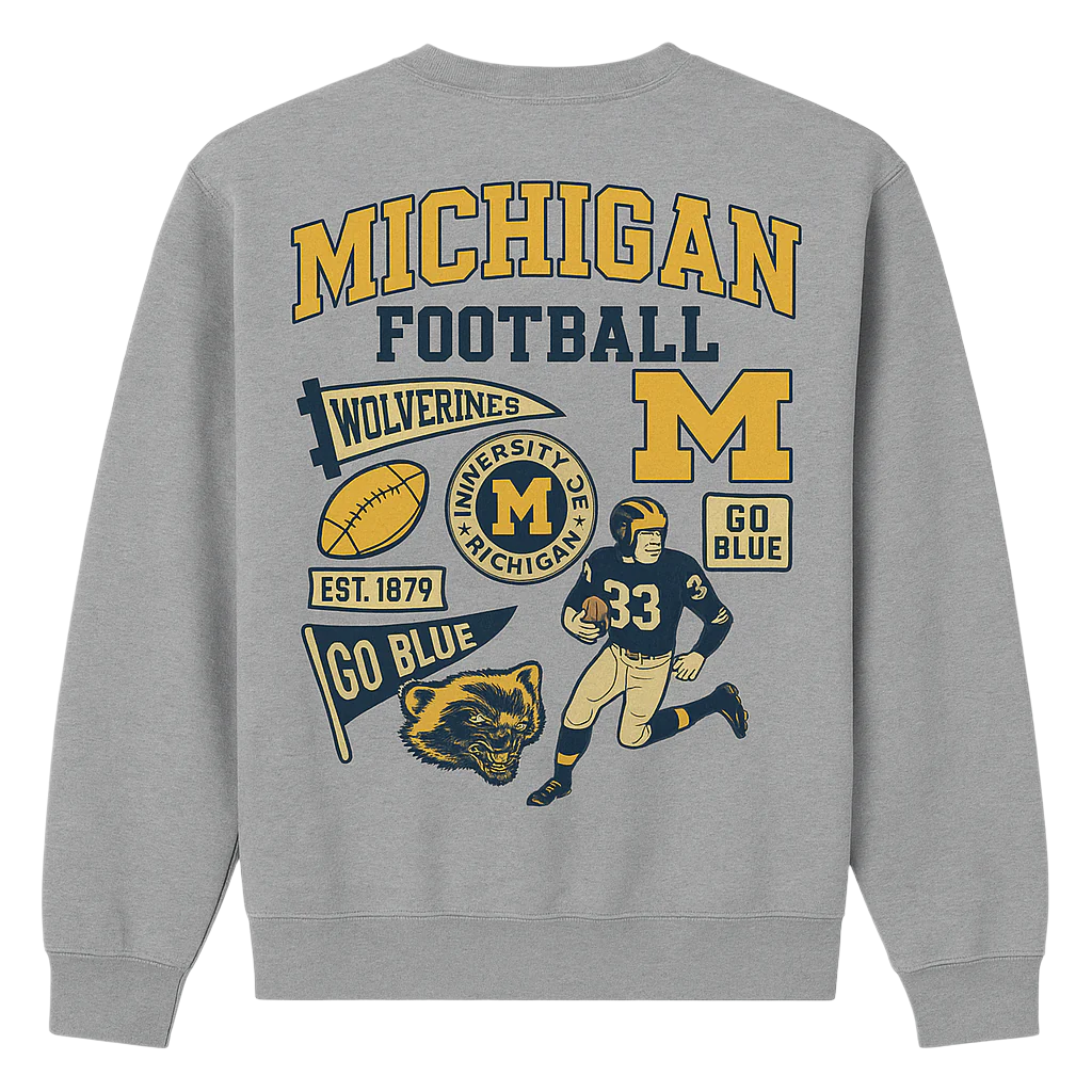 Vintage Michigan Wolverines Crewneck
