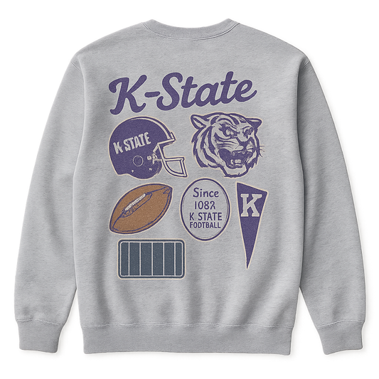 Vintage K-State Wildcats Crewneck