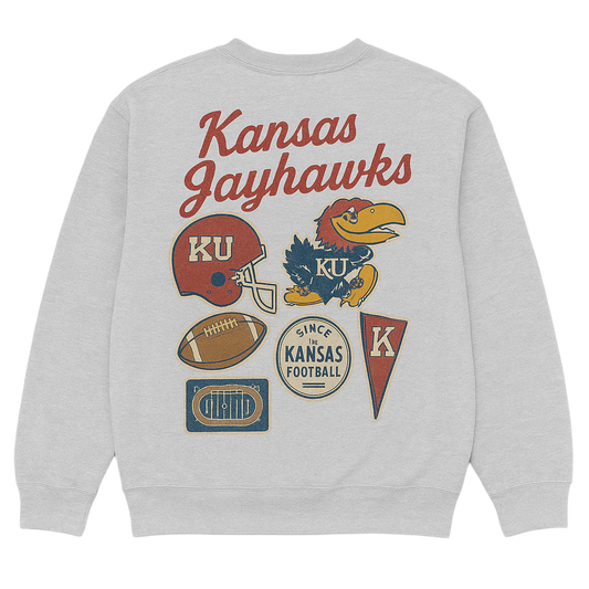 Vintage Kansas Jayhawks Crewneck