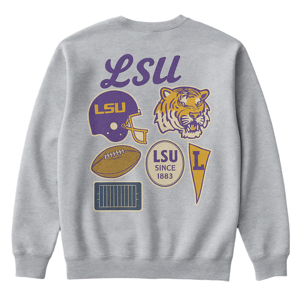 Vintage LSU Tigers Crewneck