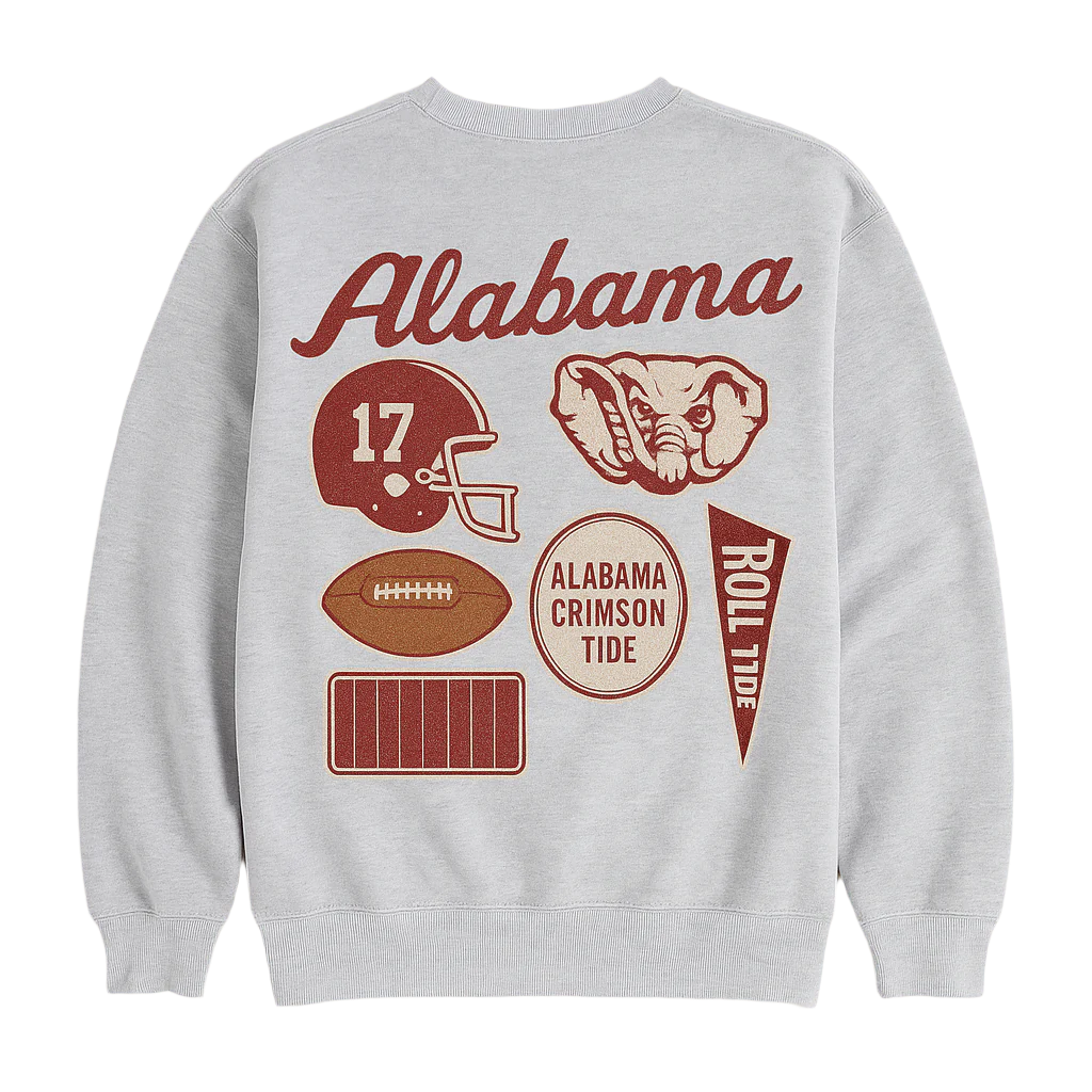 Vintage Alabama Roll Tide Crewneck