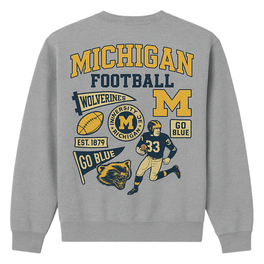Vintage Michigan Wolverines Crewneck