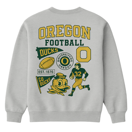Vintage Oregon Ducks Crewneck